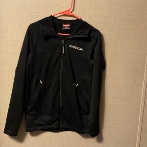 Karbon Men's Black Full-Zip Hoodie